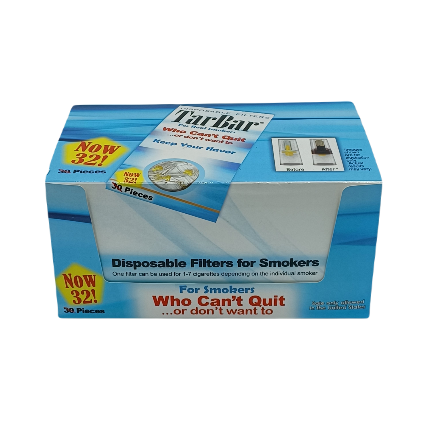 TarBar Cig Filters 24/32ct