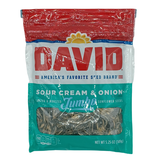 David Sour Crem & Onion 5.25oz