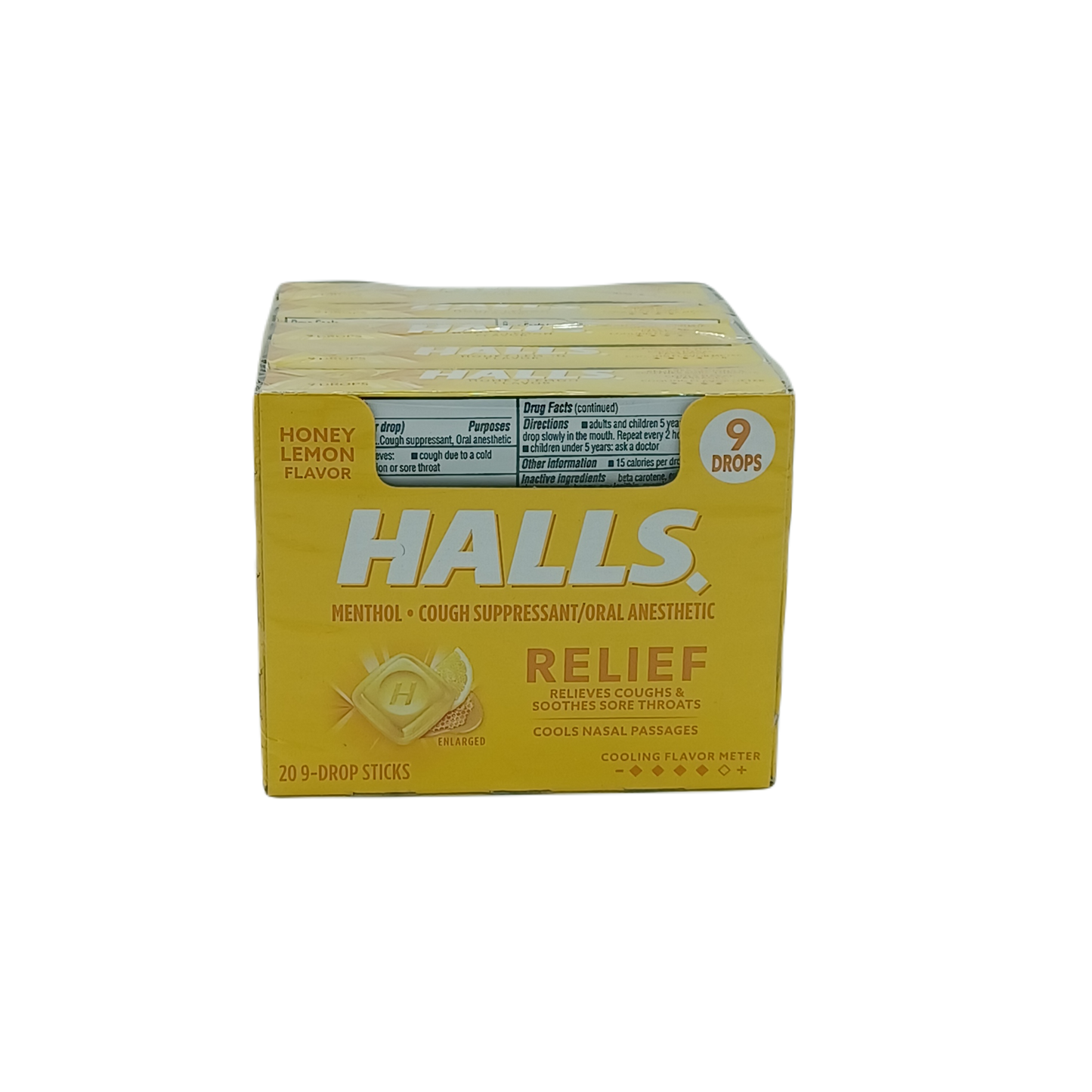 Halls Relief Hny Lemon 9/20ct