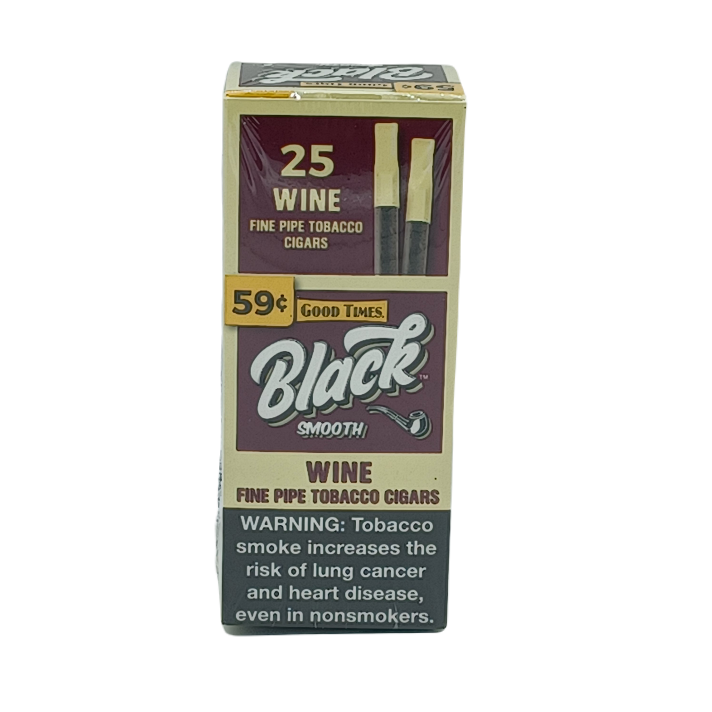 Good Times Black Wine .59c 25pk