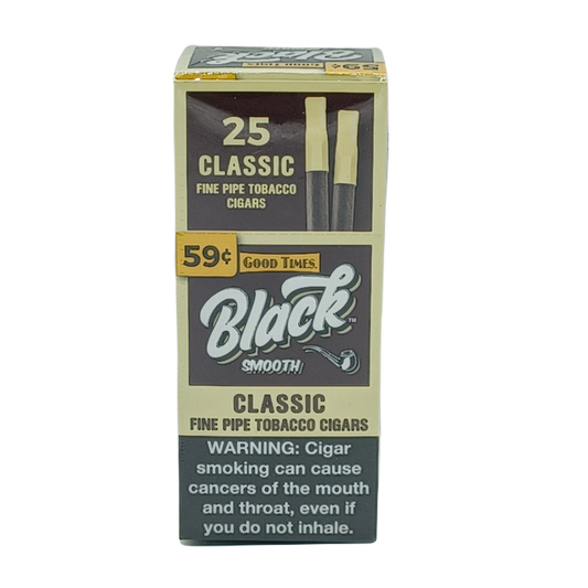 Good Times Black Classic .59c 25pk