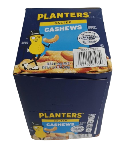 Planters Salted Cashews 1.5oz/18ct