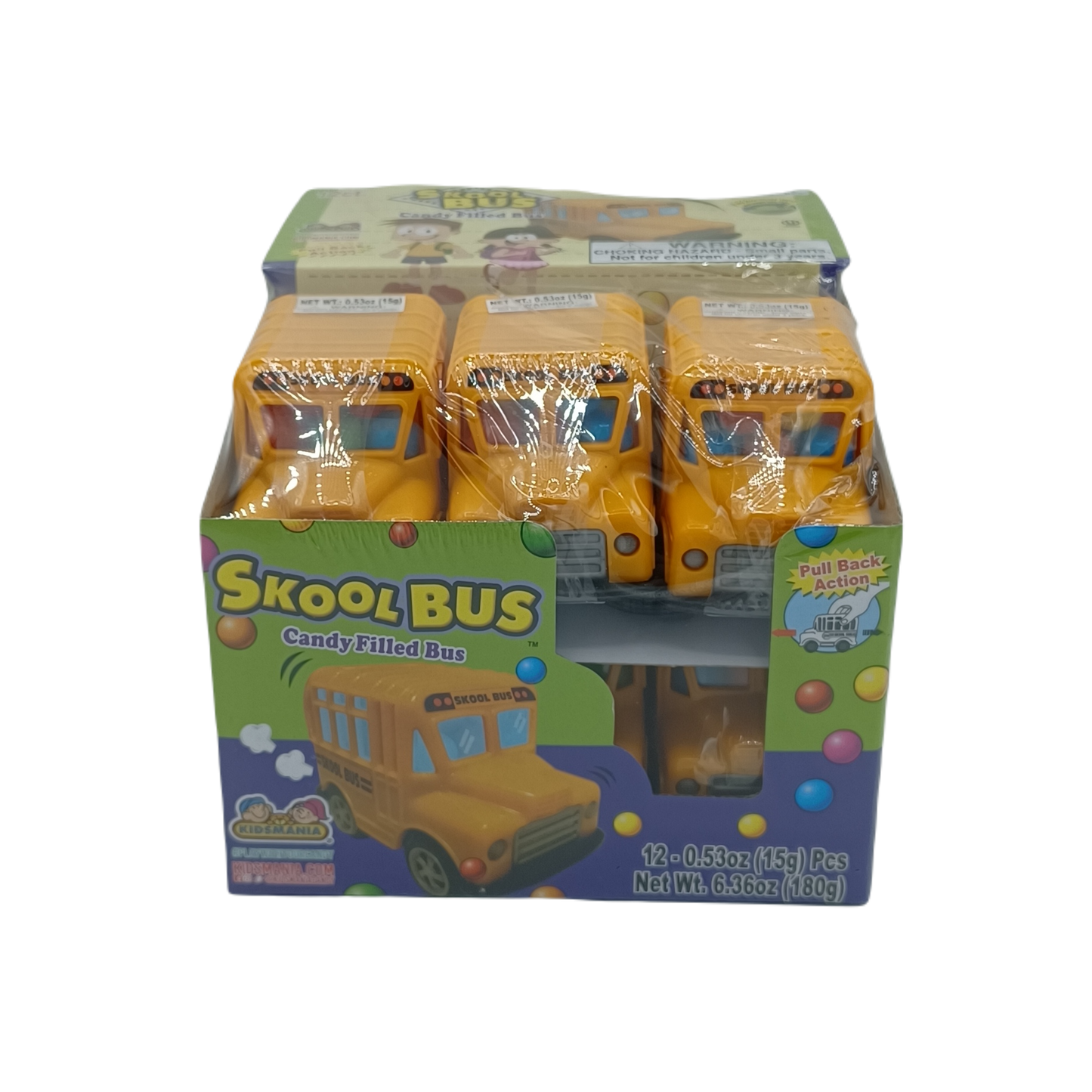 Kidsmania Skool Bus 0.53oz/12ct