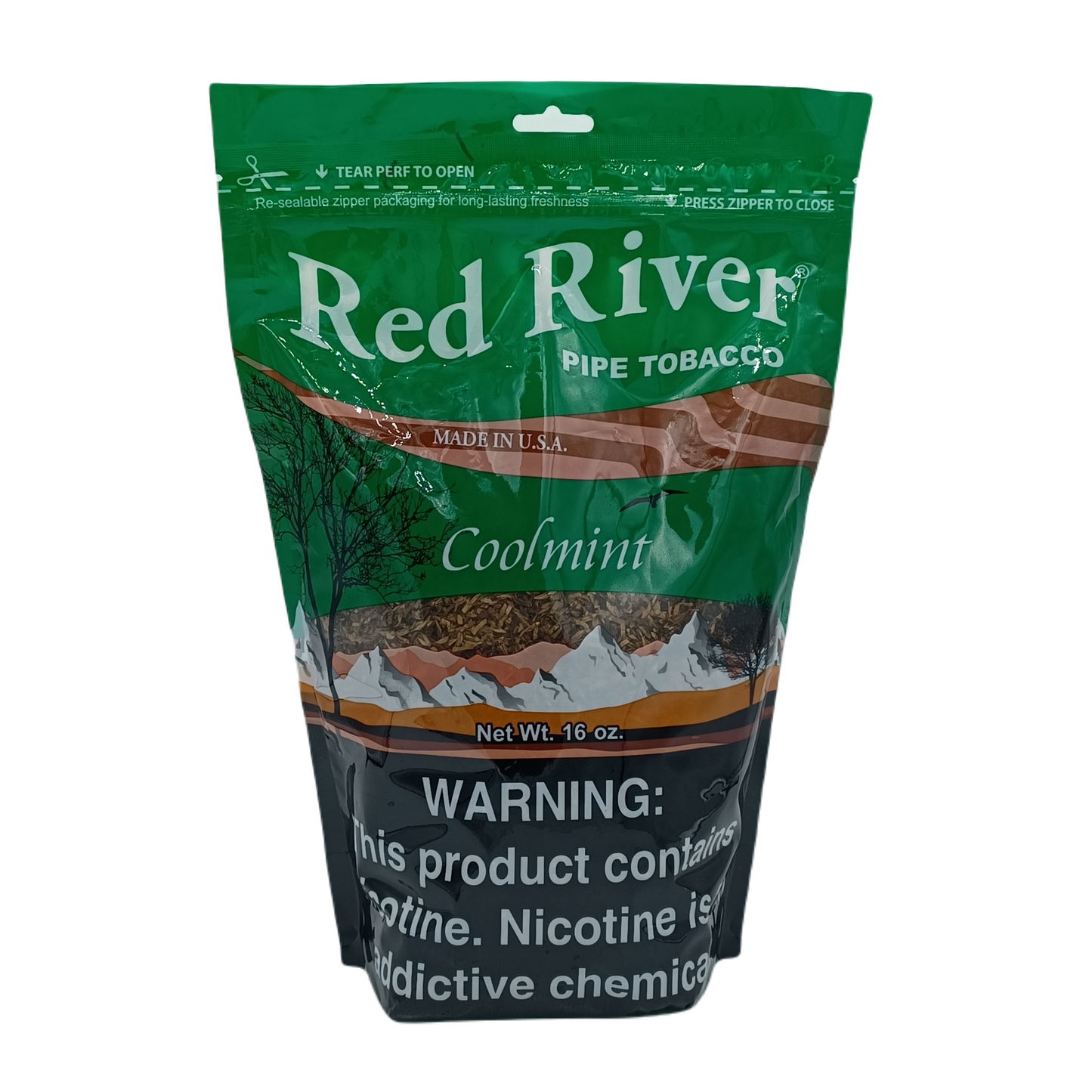 Red River Pipe Tobacco Coolmint 16oz