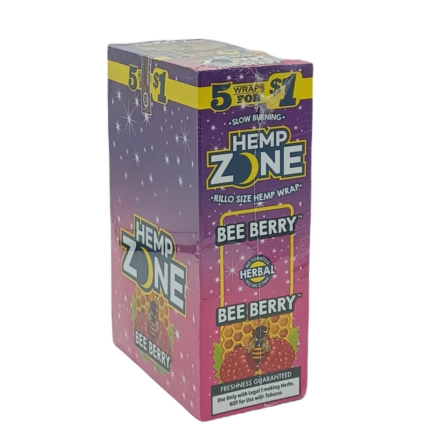 Hemp Zone Bee Bry 5/$1 15/5ct