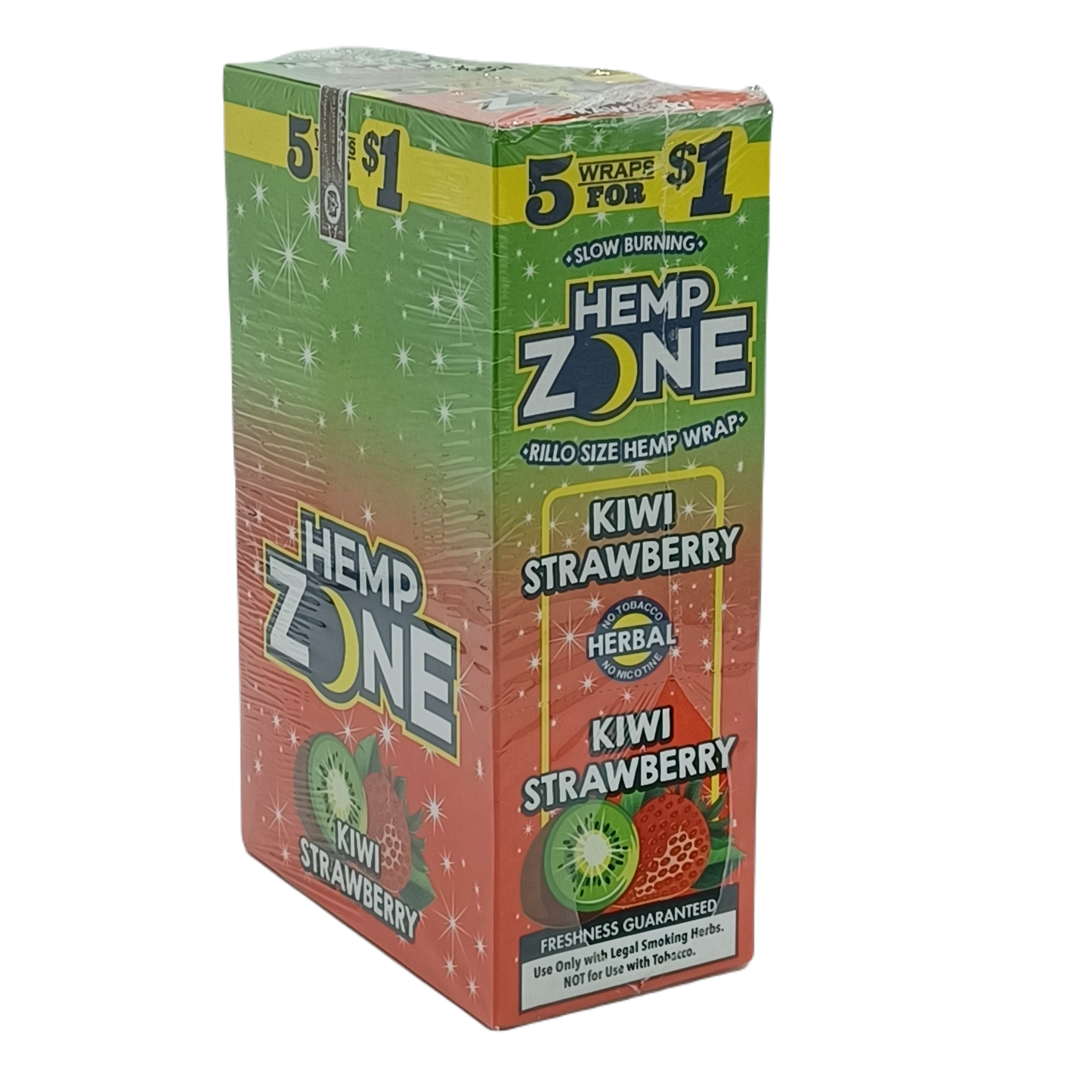 Hemp Zone KiwiStrw 5/$1 15/5ct