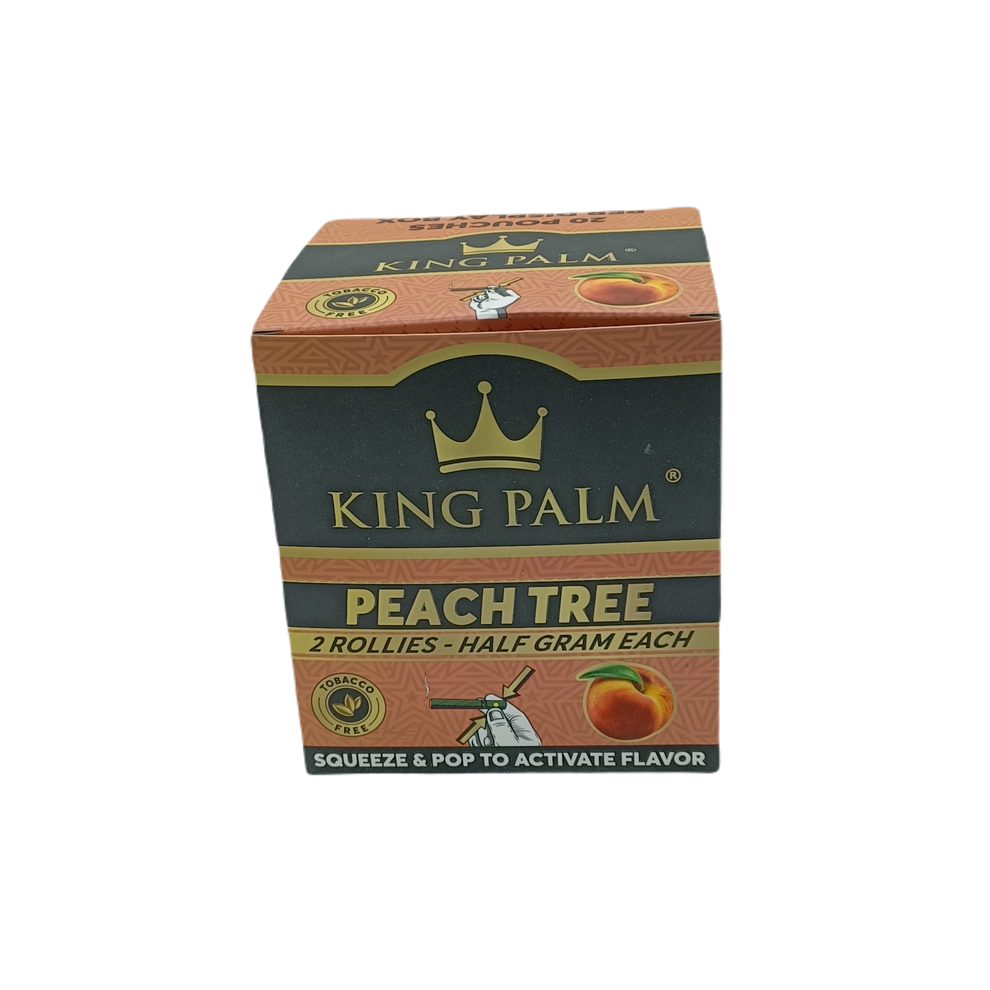 King Palm Rolli Peach Tree 2/20ct