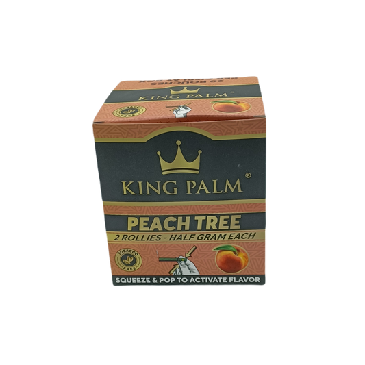 King Palm Rolli Peach Tree 2/20ct