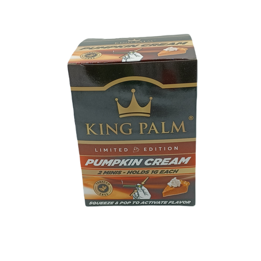 King Palm Minis Pumpkin Cream 20/2ct