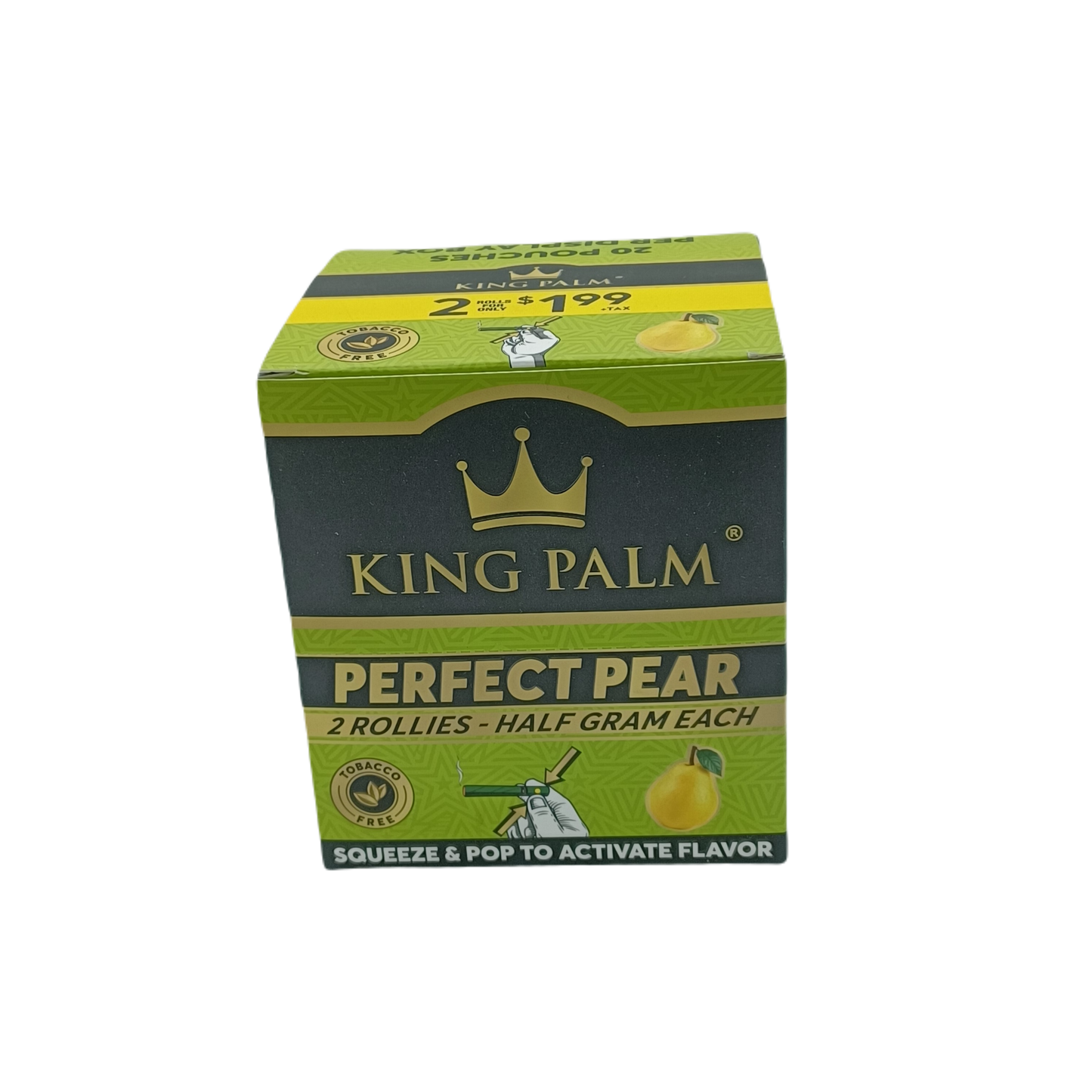 King Palm Rolli Perfect Pear 2/20ct