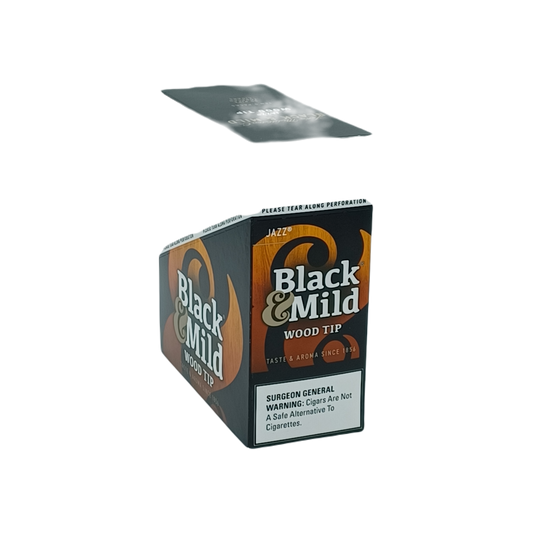 Black & Mild Jazz Wood Tip 10/5pk