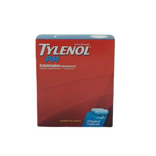 Tylenol PM Extra Strength 2/25ct Dispenser