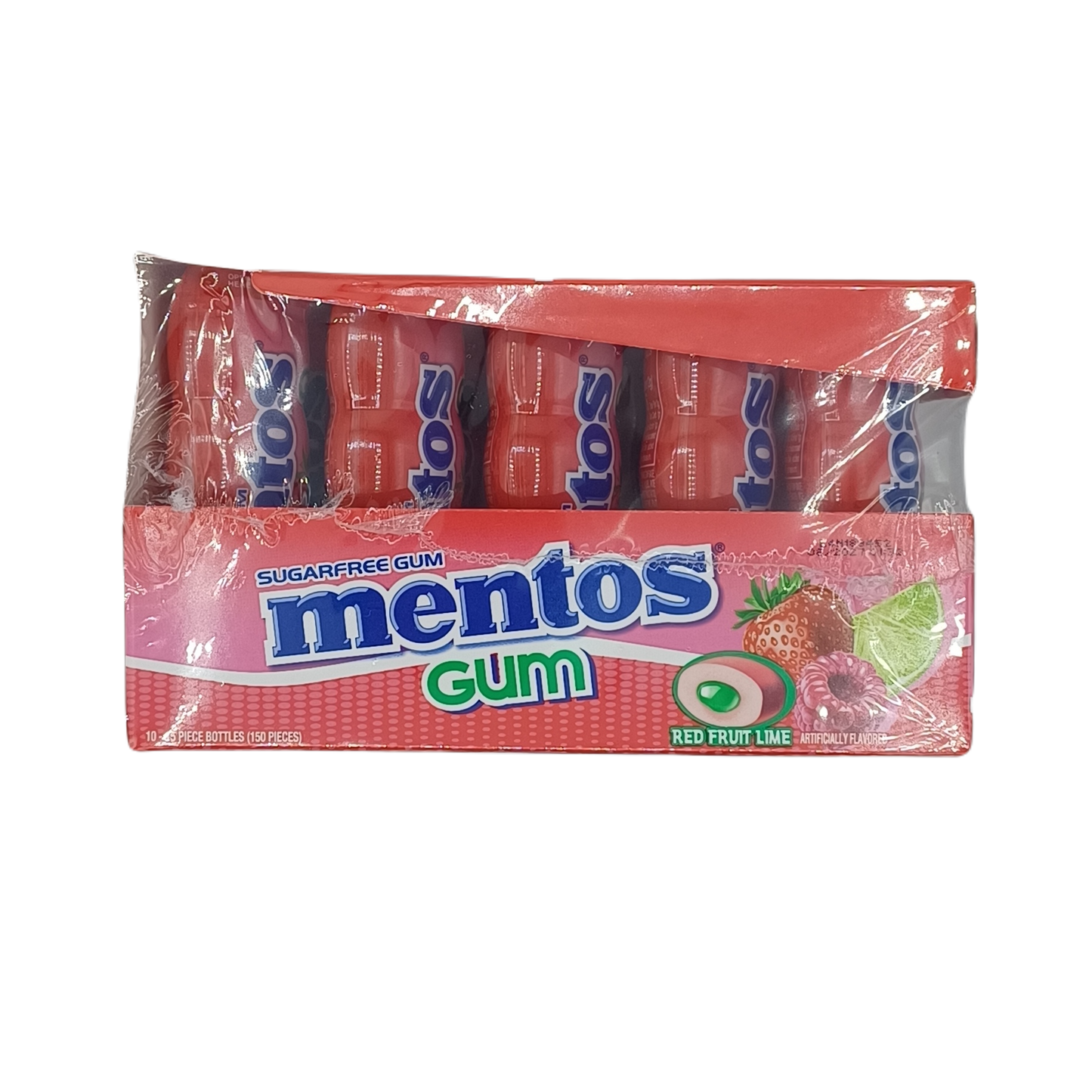 Mentos Red Fruit Lime 15/10ct