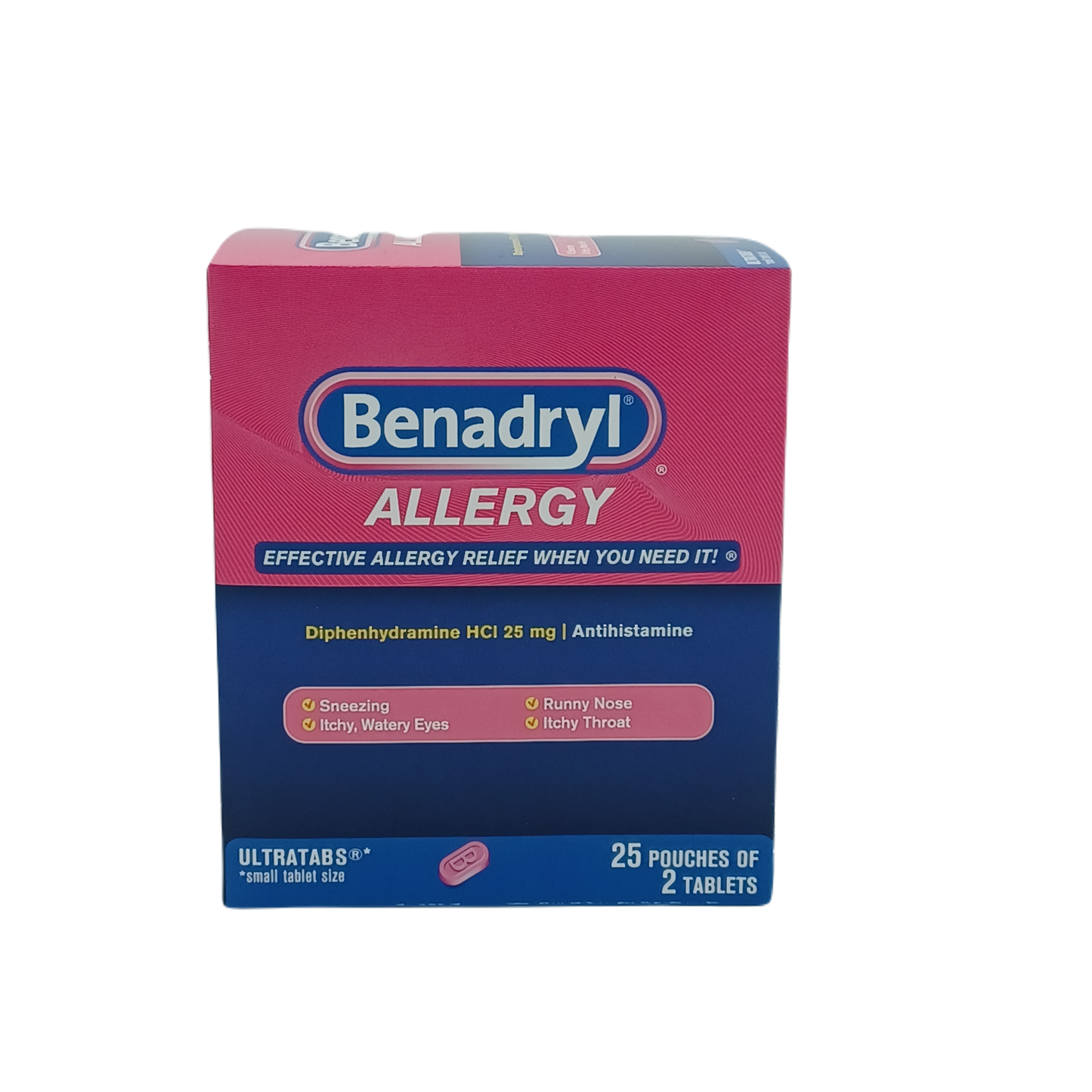 Benadryl Allergy 25mg 2ct/25ct