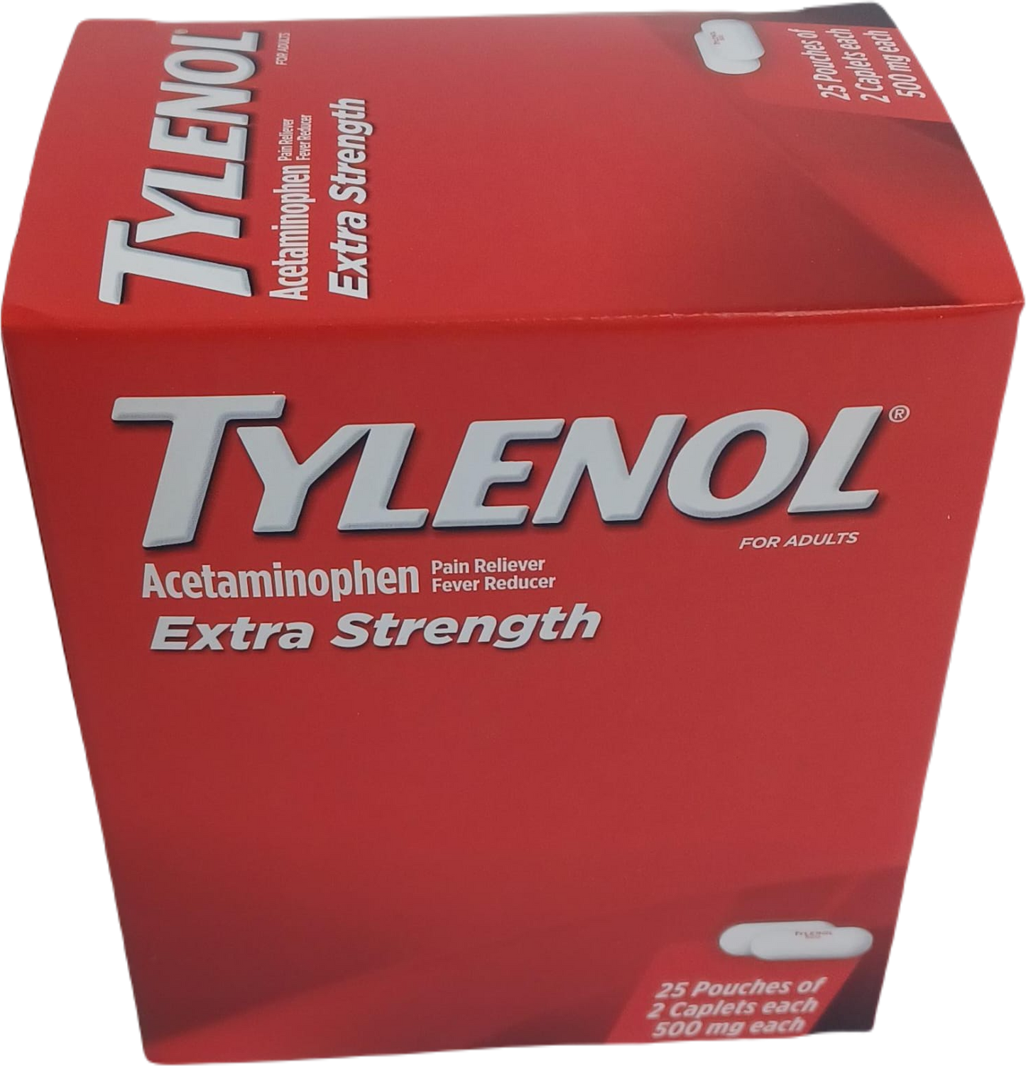 Tylenol Extra Strength 2/25ct Dispenser