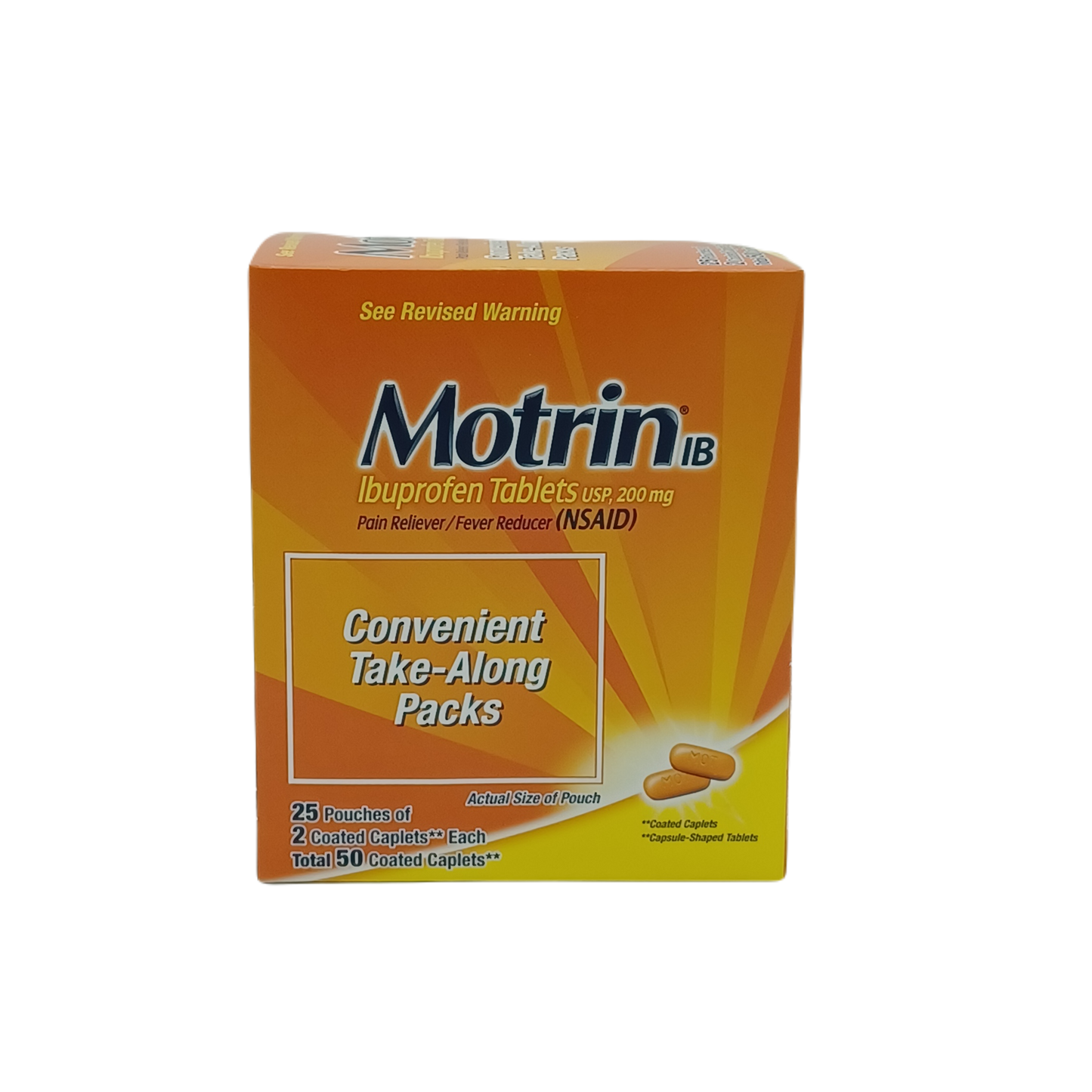 Motrin IB 200mg 2pk/25ct Dispenser