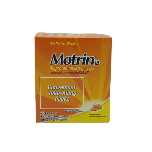 Motrin IB 200mg 2pk/25ct Dispenser