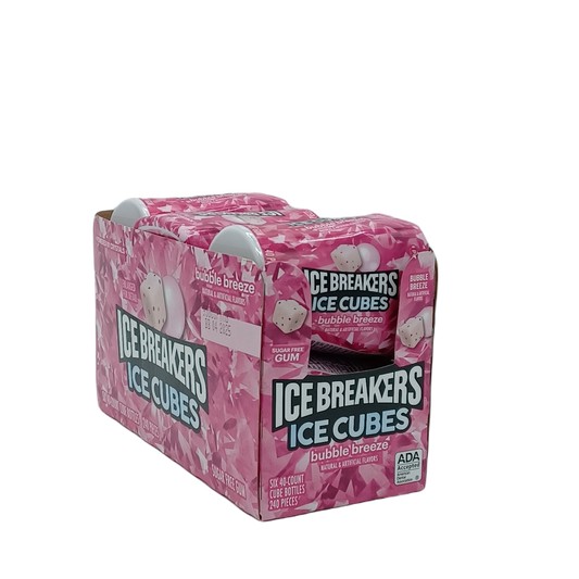 Ice Cubes Bubble Breeze 40/6ct