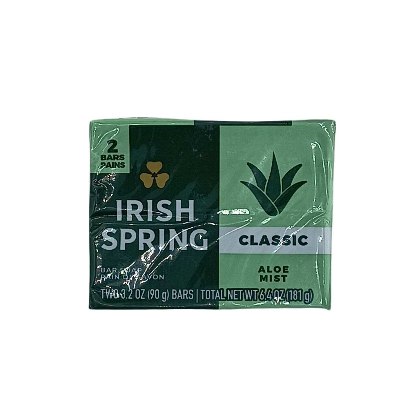 Irish Spring Aloe Mist 2ct