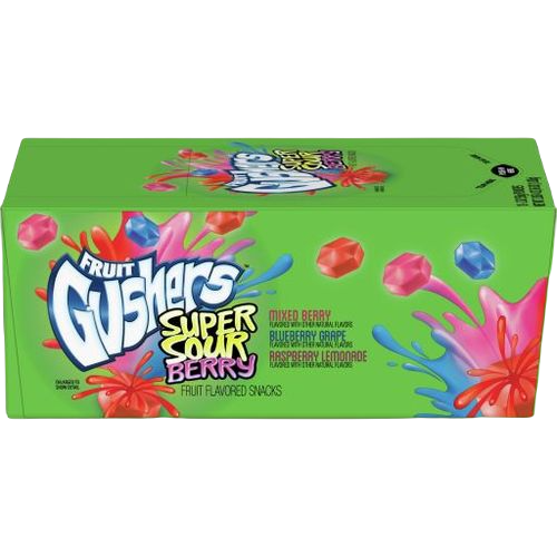 Fruit Gushers Super Sour Berry 4.25oz/ 8ct