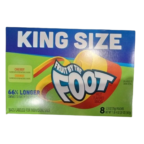 Fruit by the Foot Cherry/Orange 2.5oz- 8ct