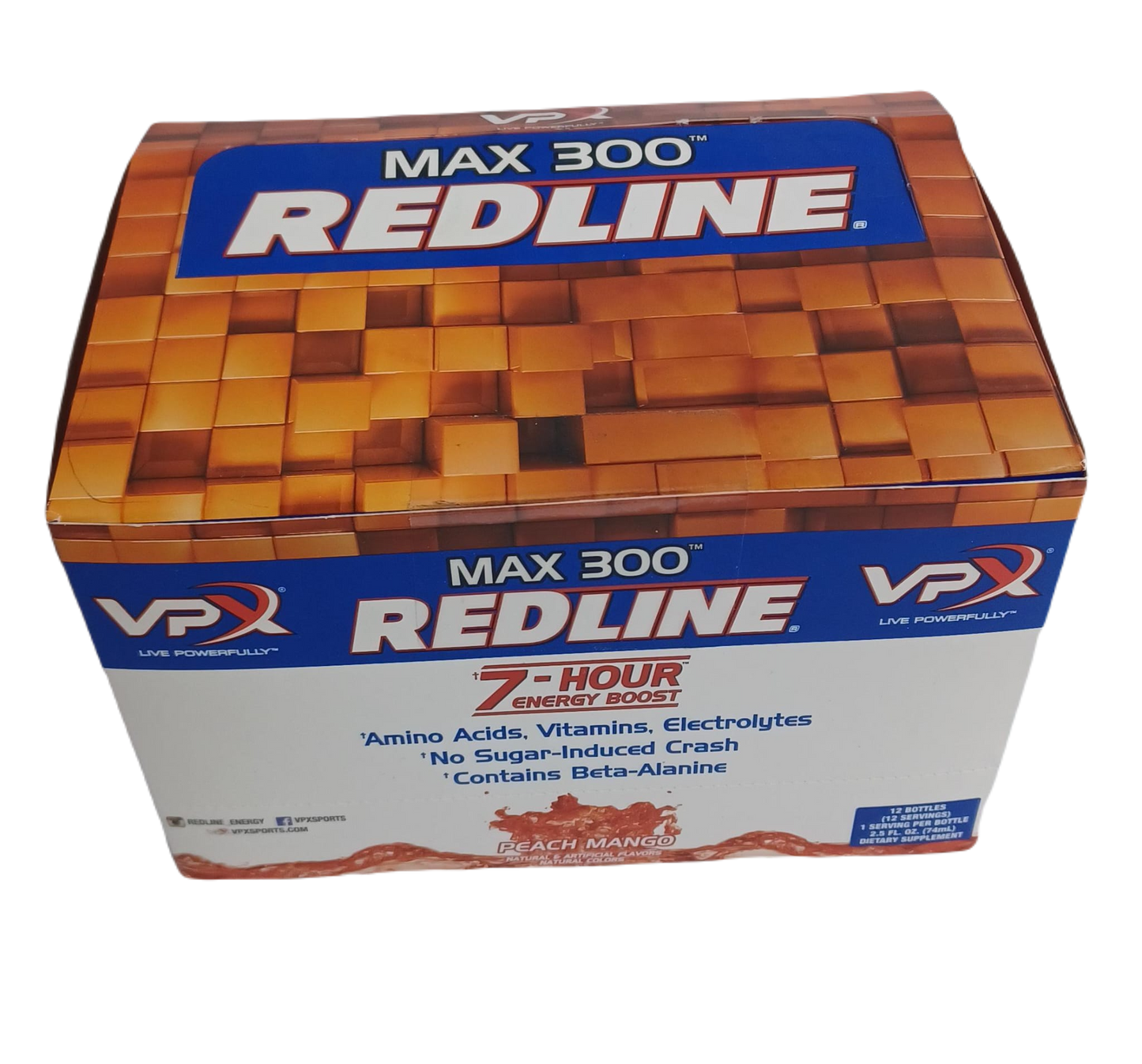 RedLine Max300 Peach Mango 2.5z/12ct