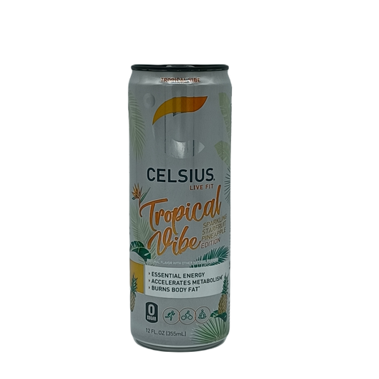 Celsius Tropical Vibe 12oz/12ct