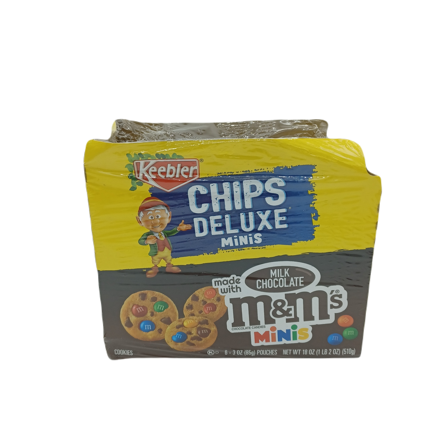 Keebler Chips Deluxe M&M's minis 3oz/6ct