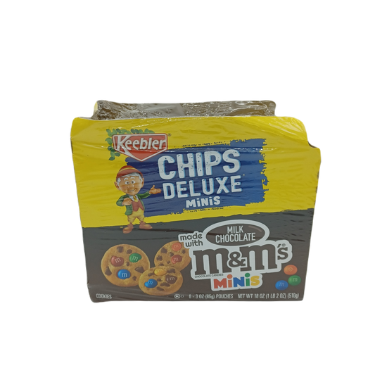 Keebler Chips Deluxe M&M's minis 3oz/6ct