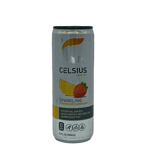 Celsius Sparkling Strawberry Lemonade 12oz/12ct