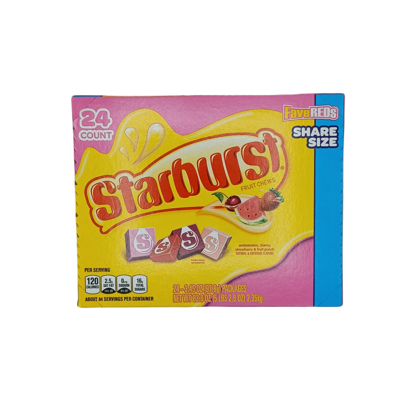 Starburst FaveReds SS 3.45oz/24ct