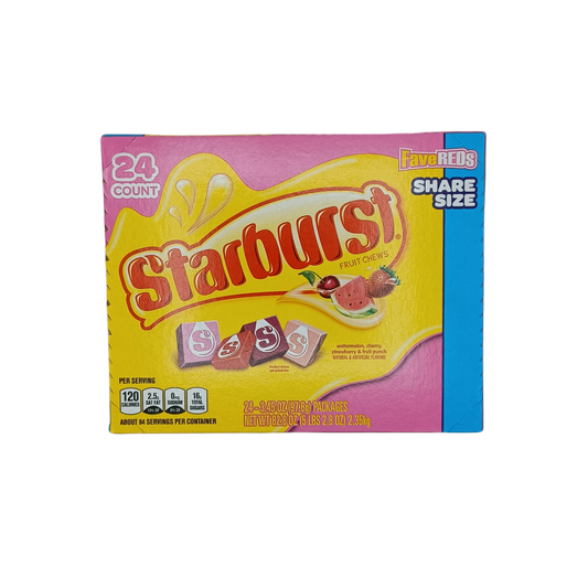 Starburst FaveReds SS 3.45oz/24ct