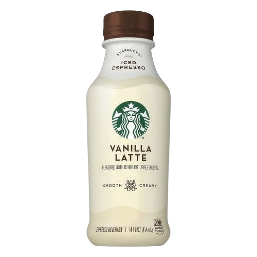 Starbucks Iced Espresso Vanilla Latte 14oz/12ct