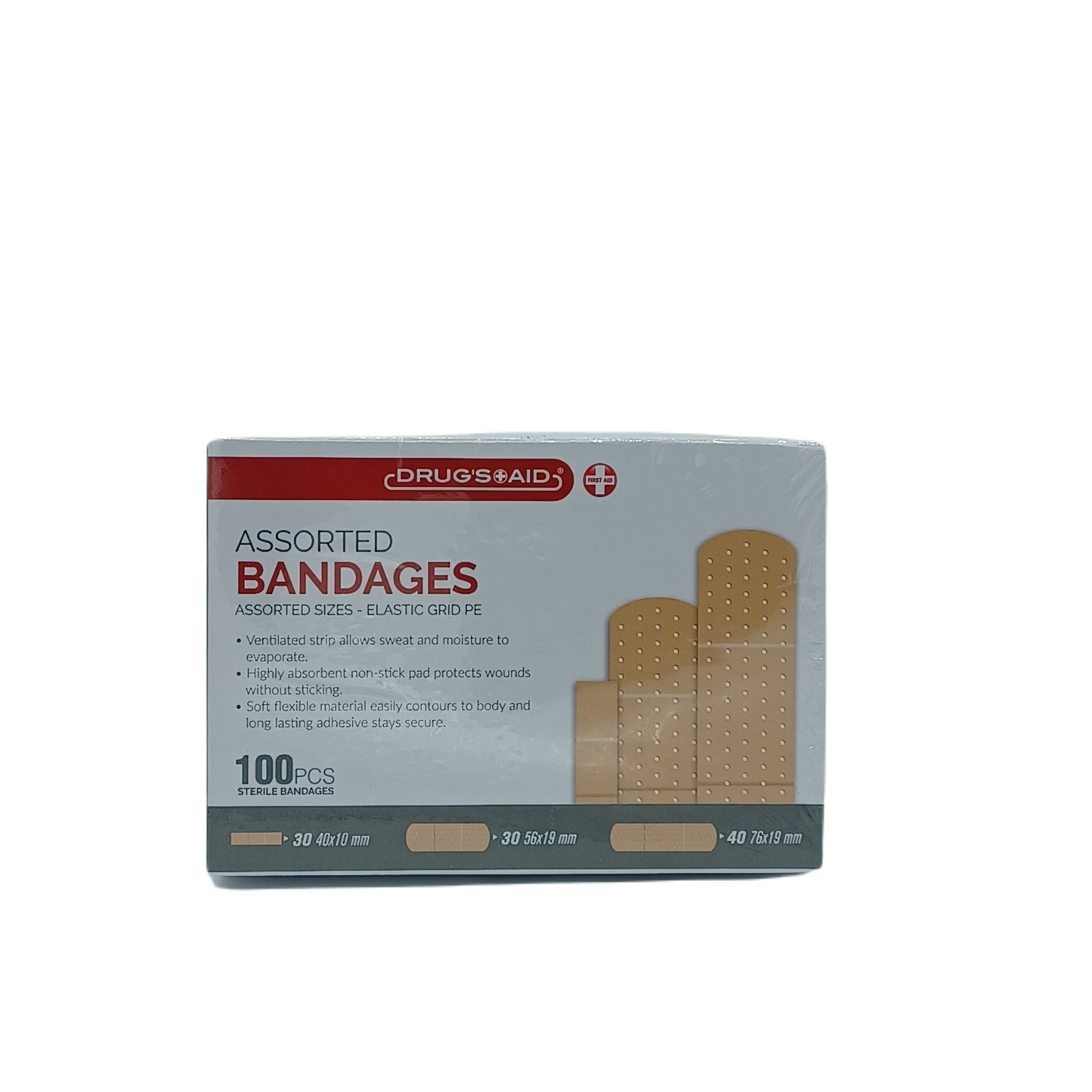 Bandages Assorted 100ct