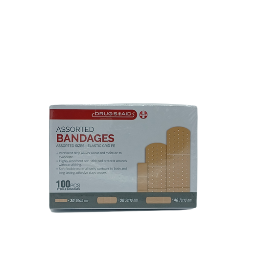 Bandages Assorted 100ct