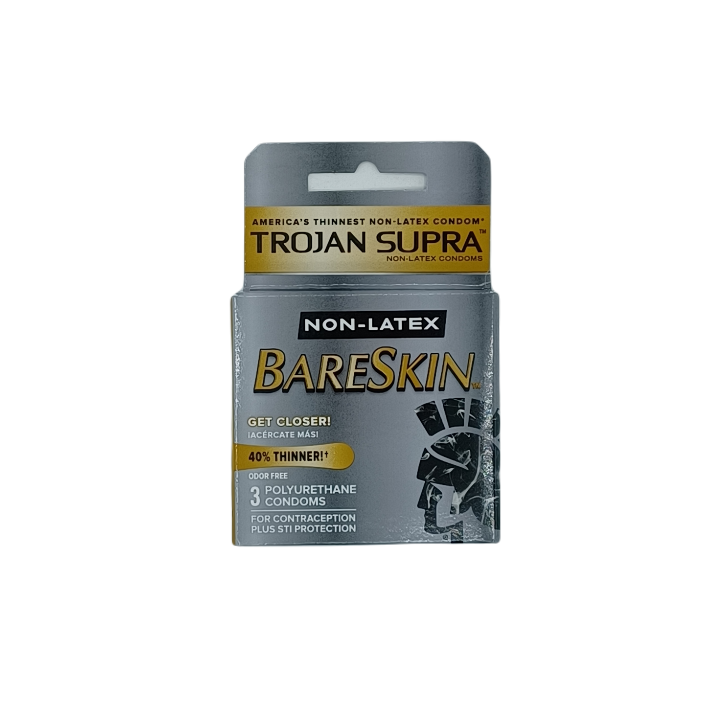 Trojan Supra Bareskin Non Latex 6ct/3pk