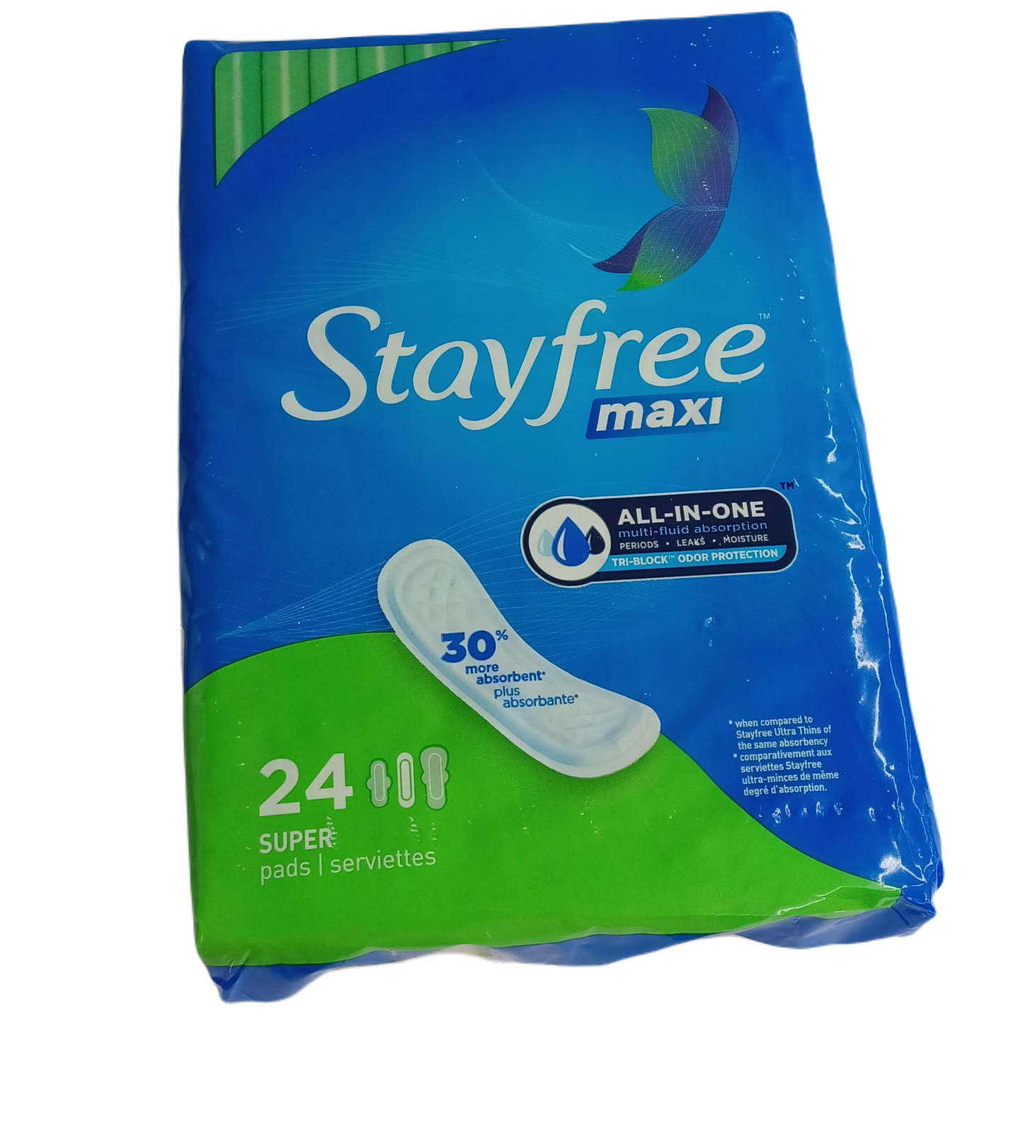 Stayfree Maxi Super 24ct