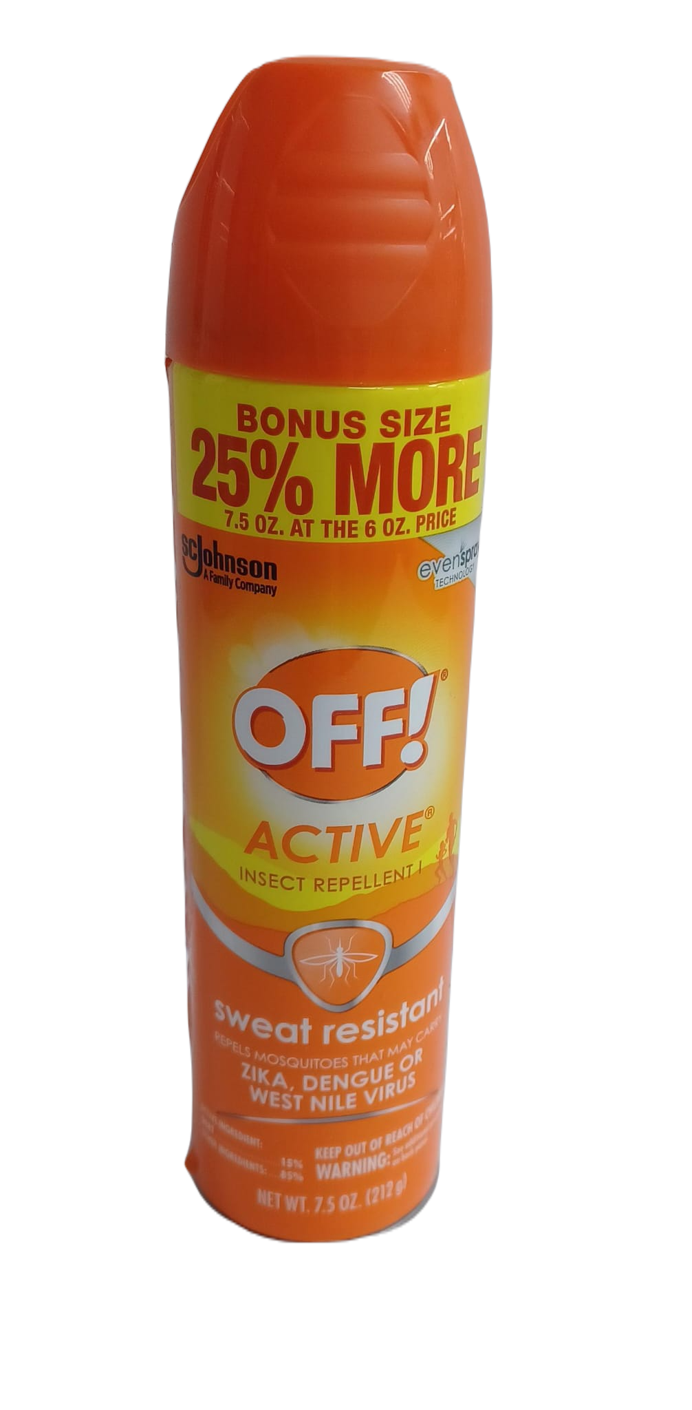 Off Active Insect Repellent Sweat Resistant 7.5oz