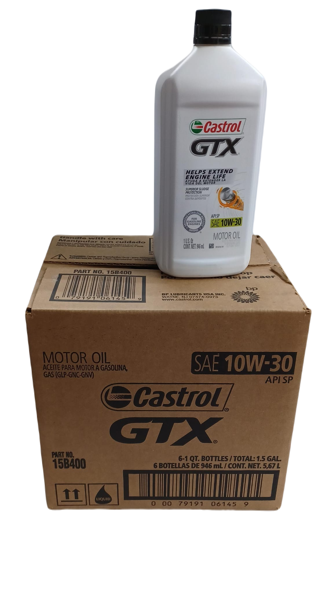 Castrol GTX 10W30 1qt/6ct