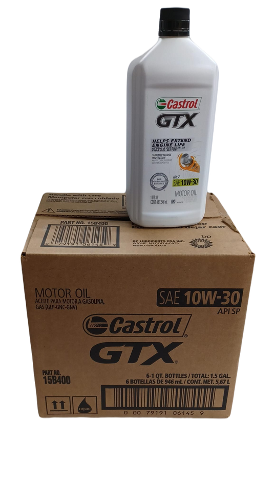 Castrol GTX 10W30 1qt/6ct