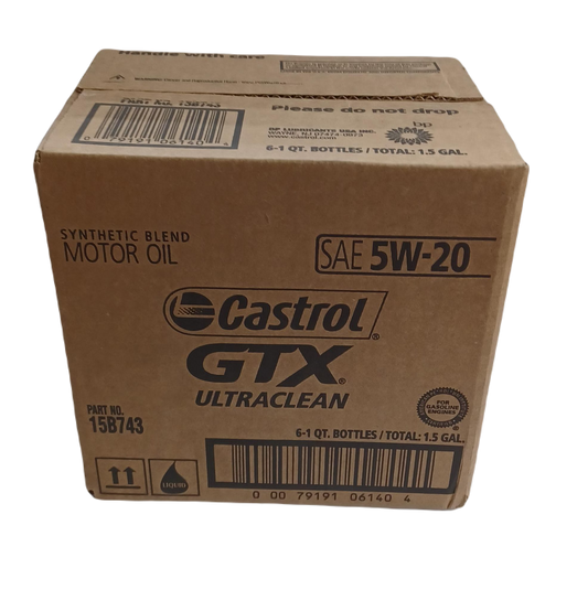 Castrol GTX Ultra Clean 5W20 1qt/6ct