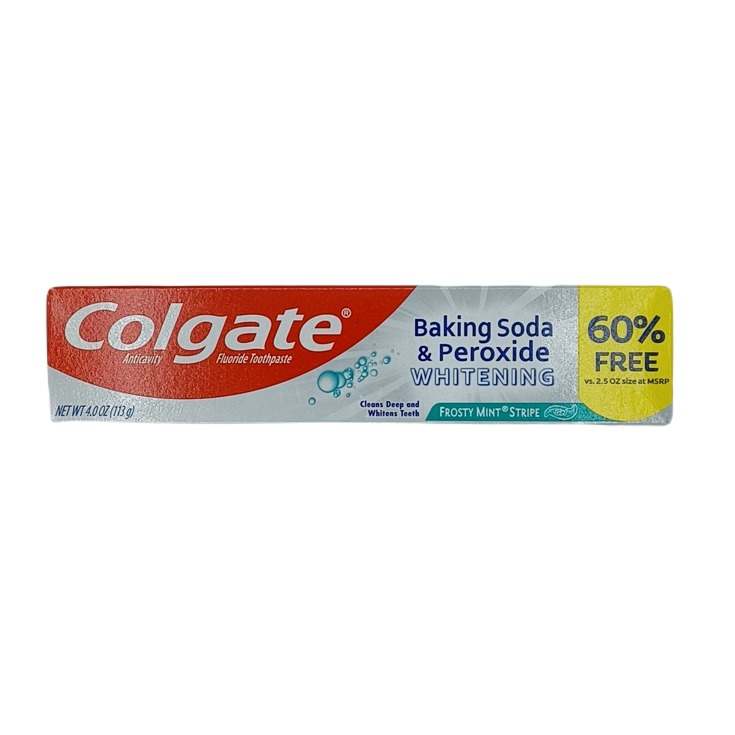 Colgate Baking Soda & Whitening Frosty Mint 4.0z