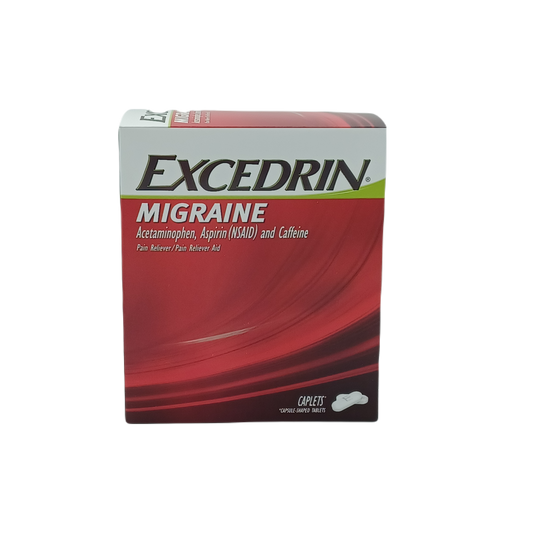 Excedrin Migraine Caplets 25ct/2pk