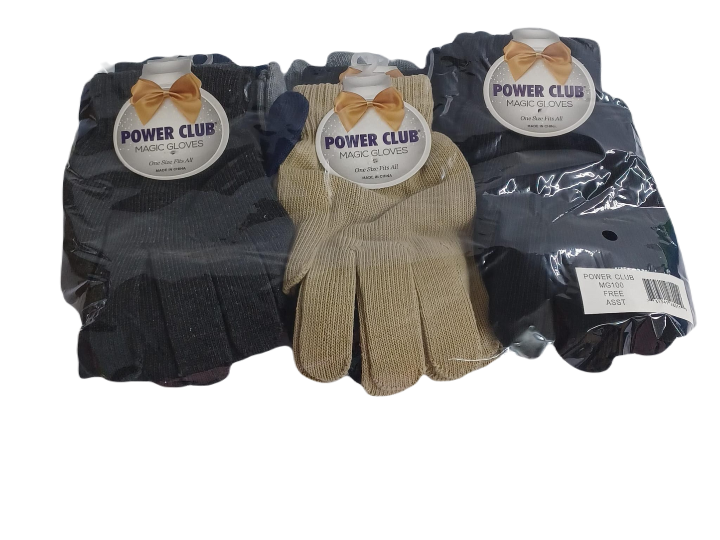 Power Club Assorted Winter Gloves 12ct