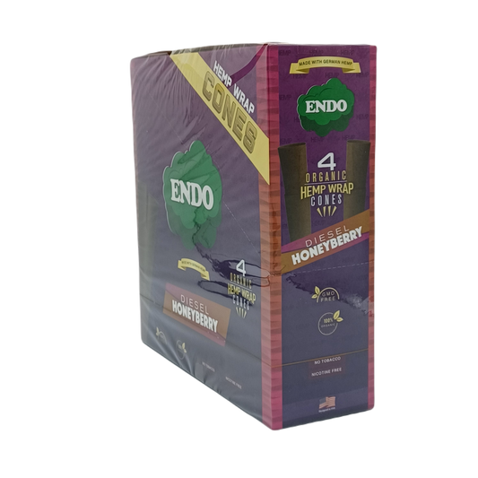 Endo Cones Hemp Wrap Diesel HoneyBerry 15ct