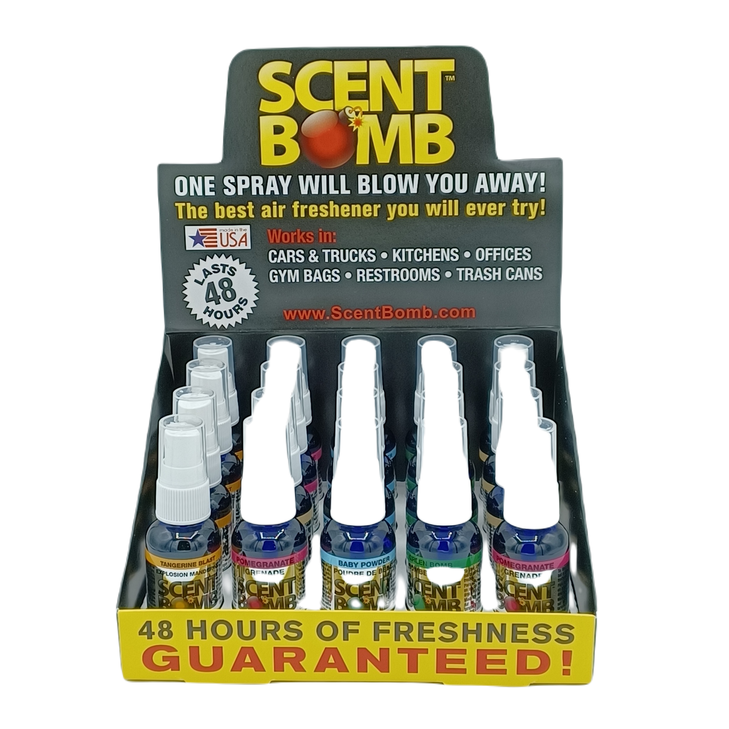 Scent Bomb Airfeshner 30ml/20ct