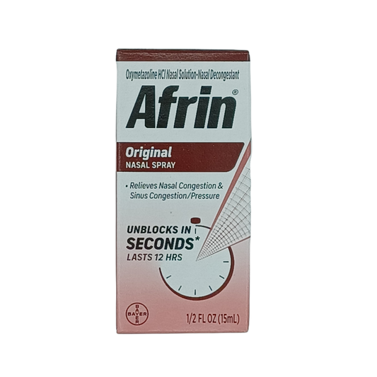 Afrin Original Nasal Spray 1/2oz