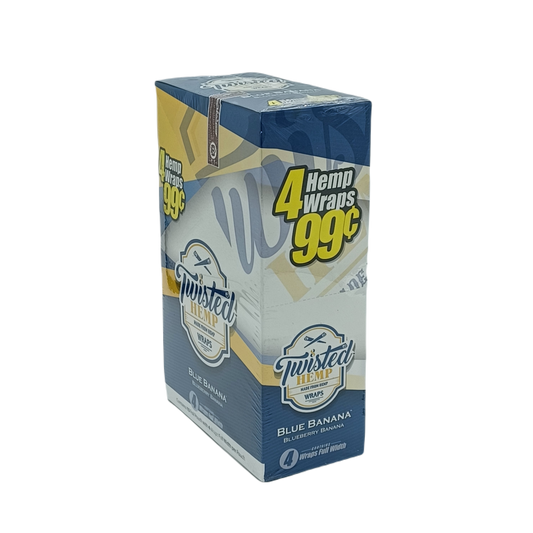 Twisted Hemp Blue Banana 4/99c 15ct