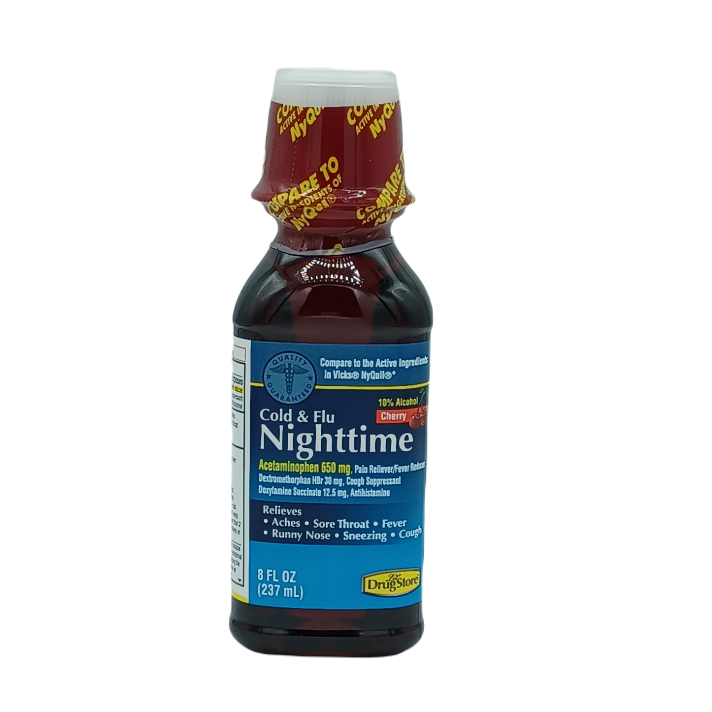 Lil Drugstore Cold & Flu Nighttime Cherry 8oz