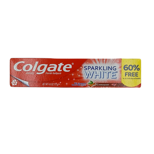 Colgate Sprkling White Cinnamint 4.0z